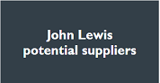 John Lewis potential suppliers