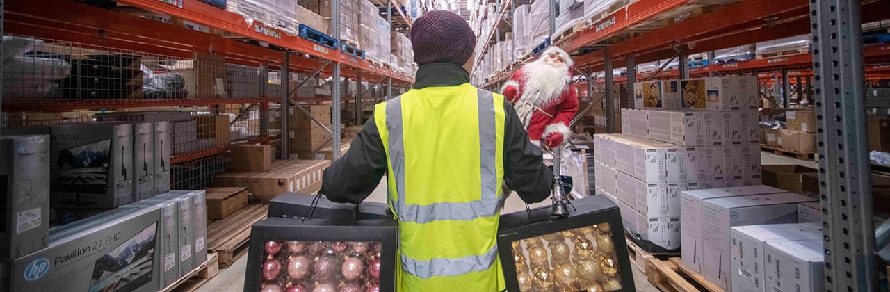 John Lewis Distribution Centre Magna Park -banner