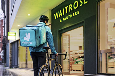 Deliveroo and Waitrose expand nationwide partnership