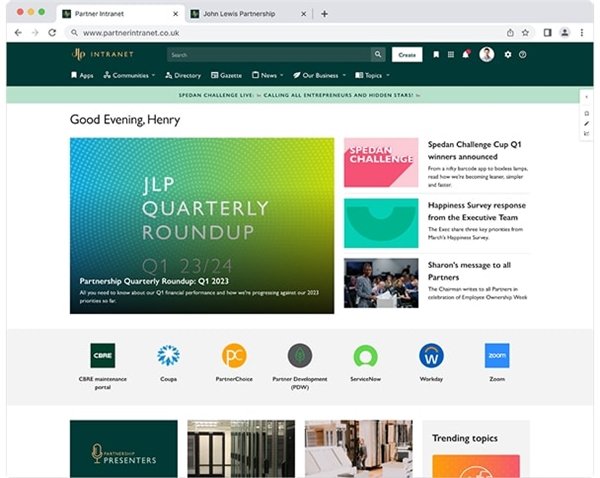  Partner Intranet Image