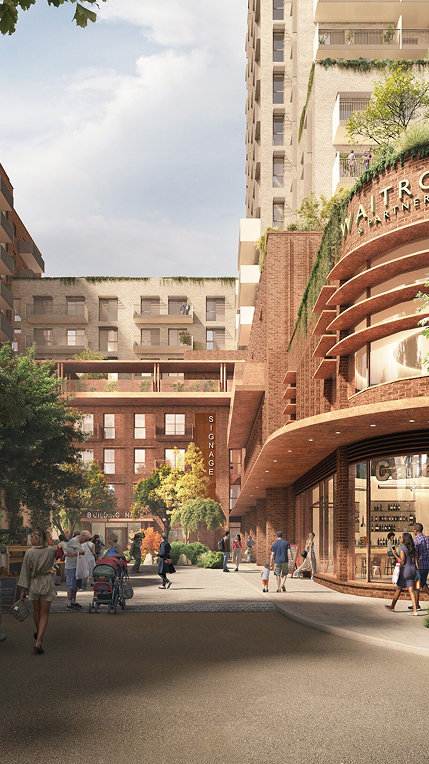 We have been successful in a planning appeal to create 428 homes above a new, modernised Waitrose shop.