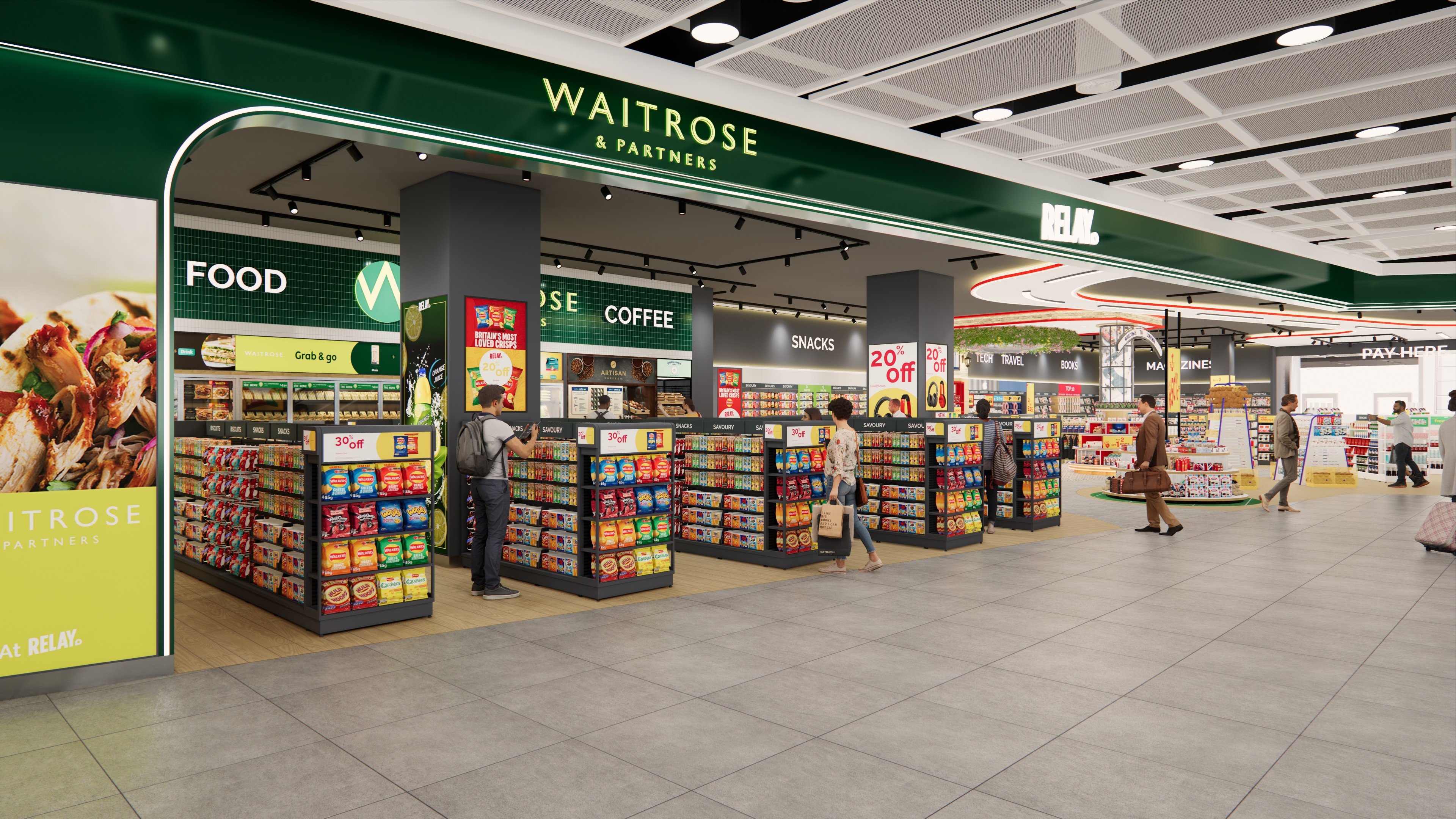 Image of Waitrose enters airport retail for the first time at Heathrow Airport