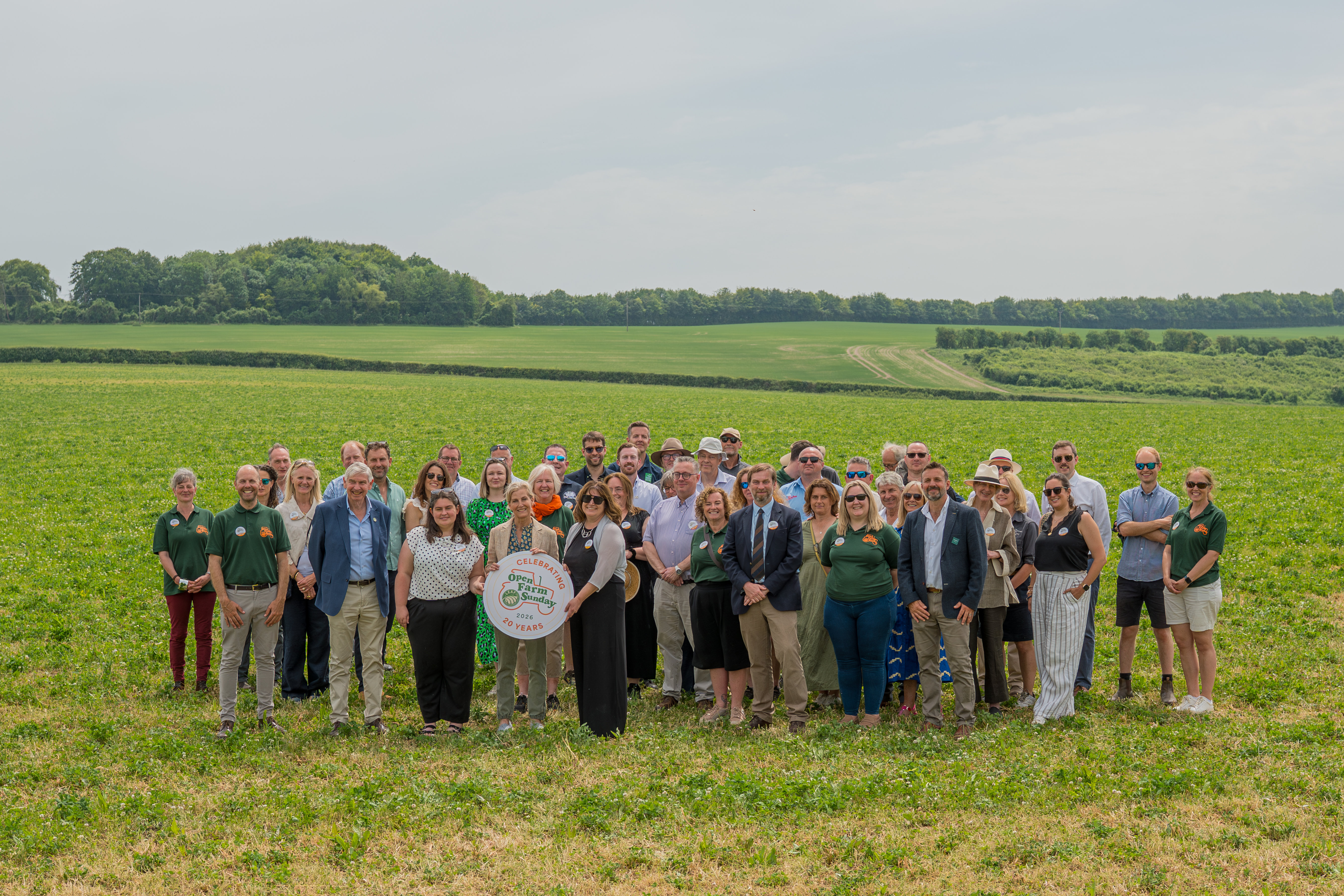 Image of Her Royal Highness The Duchess of Edinburgh  celebrates Open Farm Sunday milestone