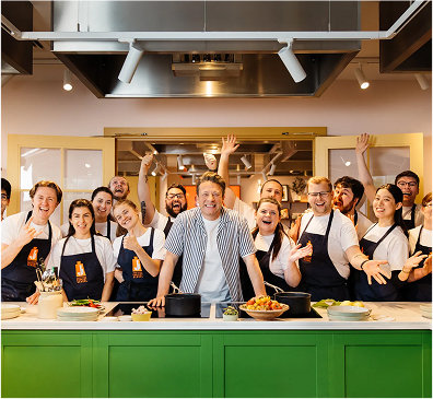 Jamie Oliver Cookery School and cafe opens in John Lewis Oxford Street