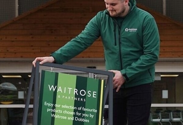 Image of Waitrose foodhalls in Dobbies garden centres